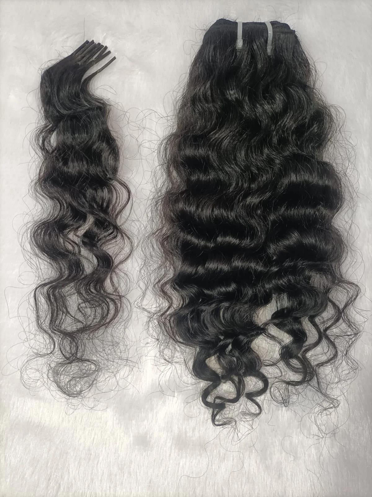 Raw Indian Hair Bundles — Natural Curly